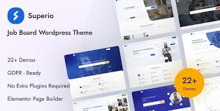 Superio – job board theme